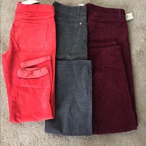 Cords women pants